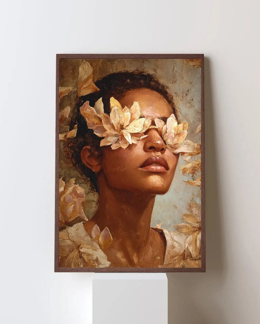 African Beauty Wall Art Print Soluna Soul