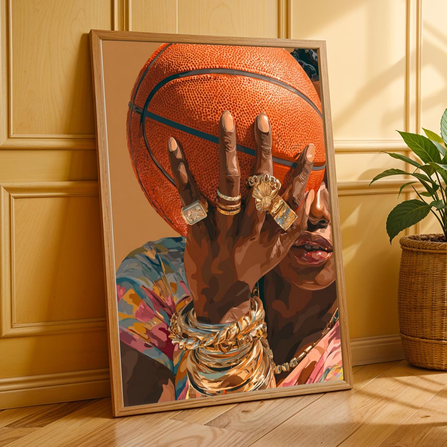 Bold Statement – Modern Afrocentric Poster