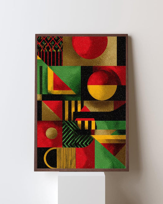 Afrocentric Abstract Digital Download Soluna Soul