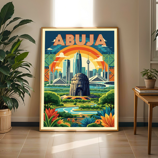 Bold Statement – Modern Afrocentric Poster