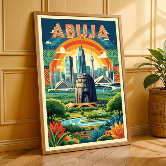 Bold Statement – Modern Afrocentric Poster Soluna Soul