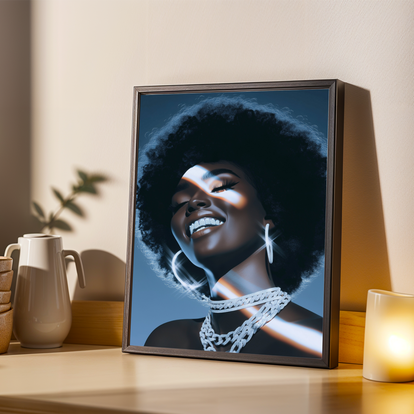 Black Joy Wall Art Print: Portraits of Joyful Black Men & Women (Digital Download)
