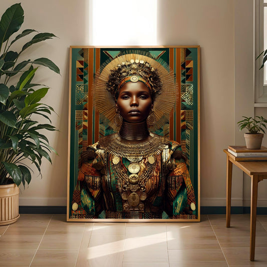 Regal Figure Art Wall Art Print