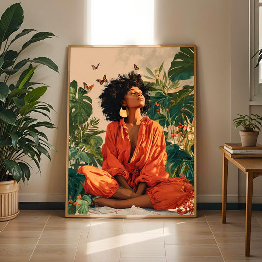 Serene Moments Wall Art Print Soluna Soul