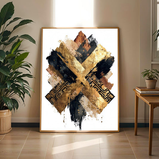 Abstract Wall Art Print Soluna Soul