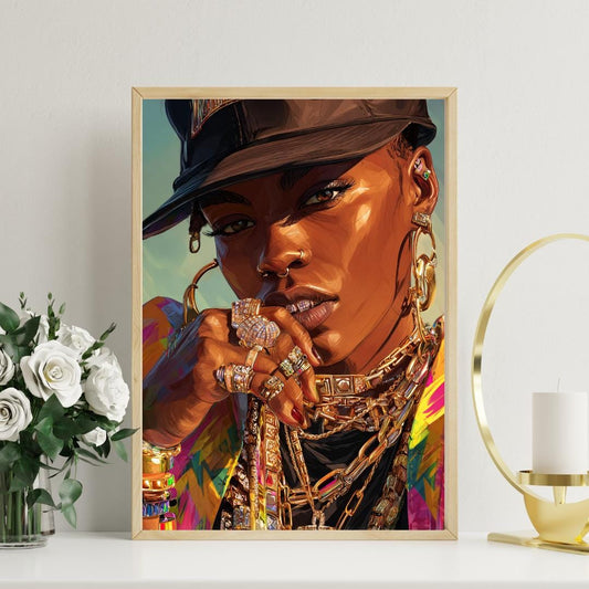 Bold and Confident Wall Art Print