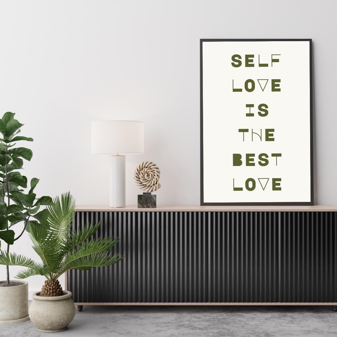 "Affirmation Series"  Motivational Wall Art Print