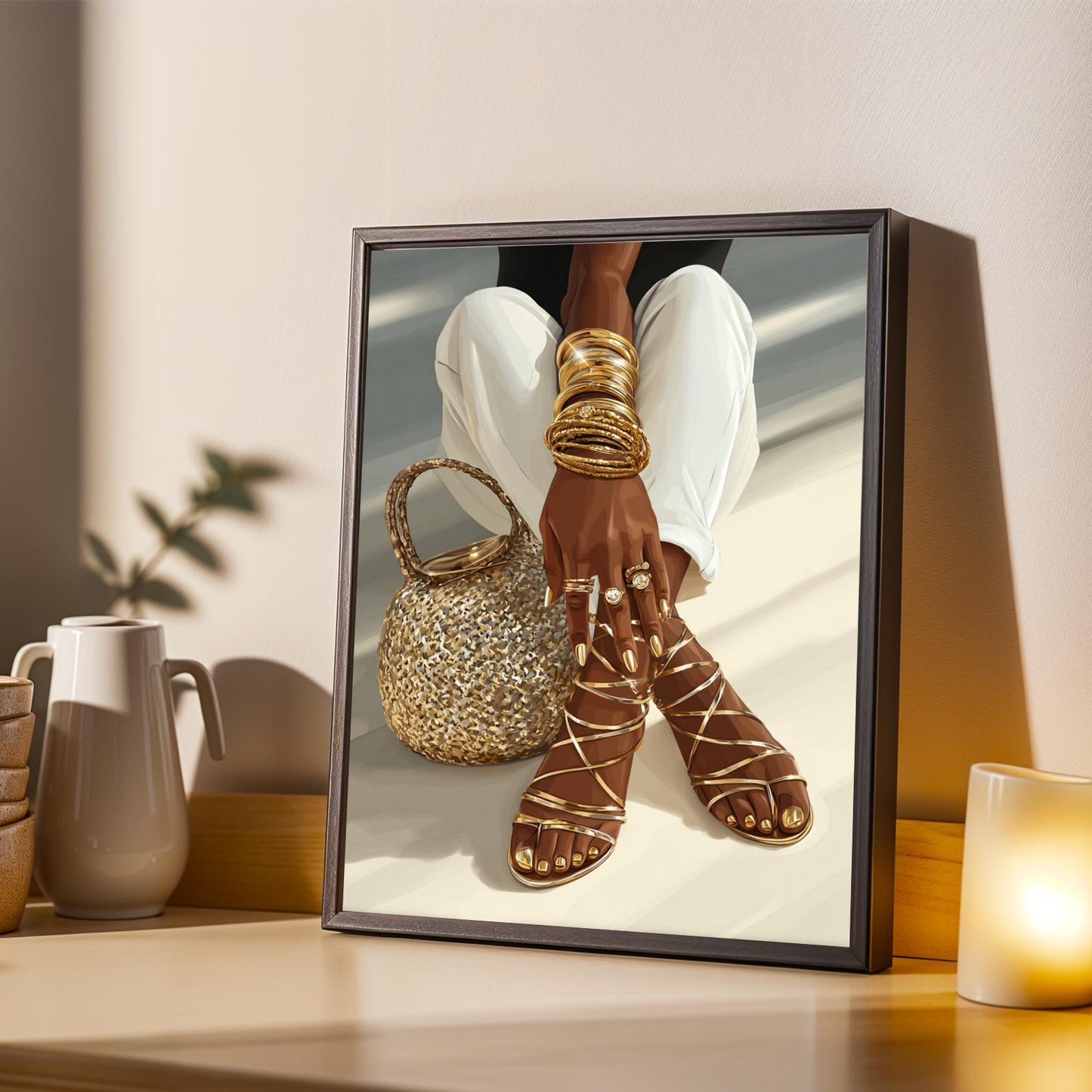 Elegance and Grace Wall Art Print