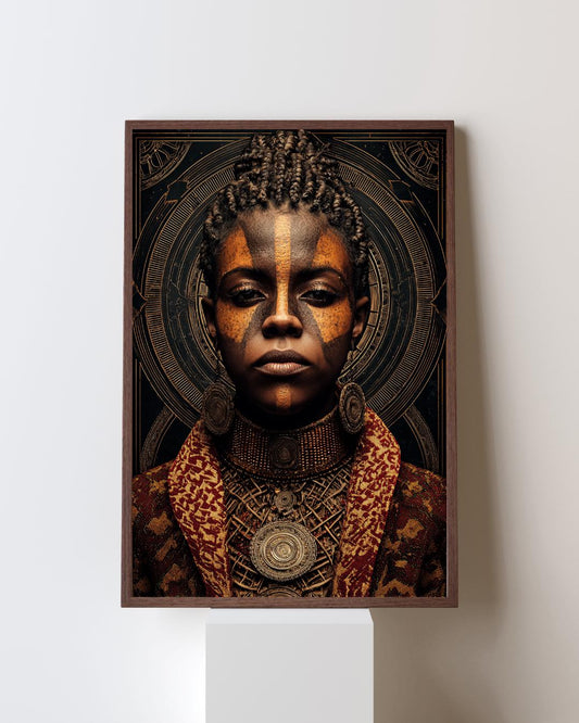 Regal Warrior Wall Art Print Soluna Soul