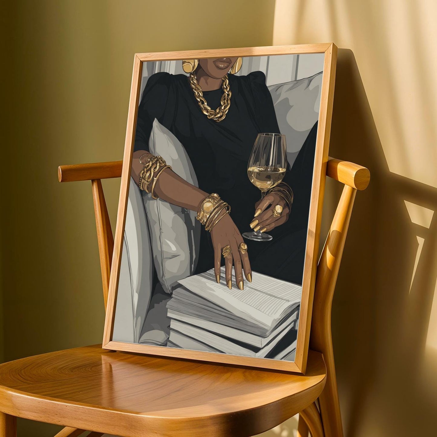 Elegance and Grace Wall Art Print