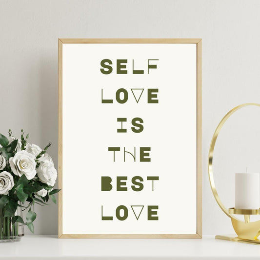 "Affirmation Series"  Motivational Wall Art Print