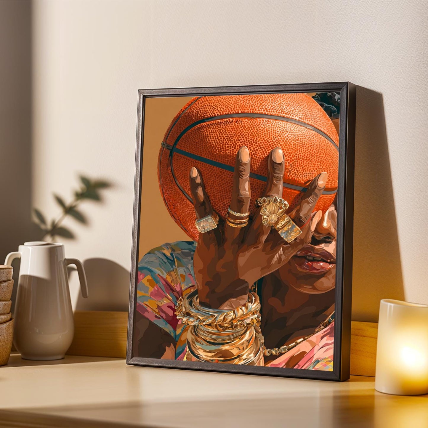 Bold Statement – Modern Afrocentric Poster