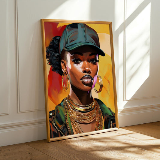 Bold and Confident Wall Art Print