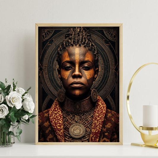 Regal Warrior Wall Art Print