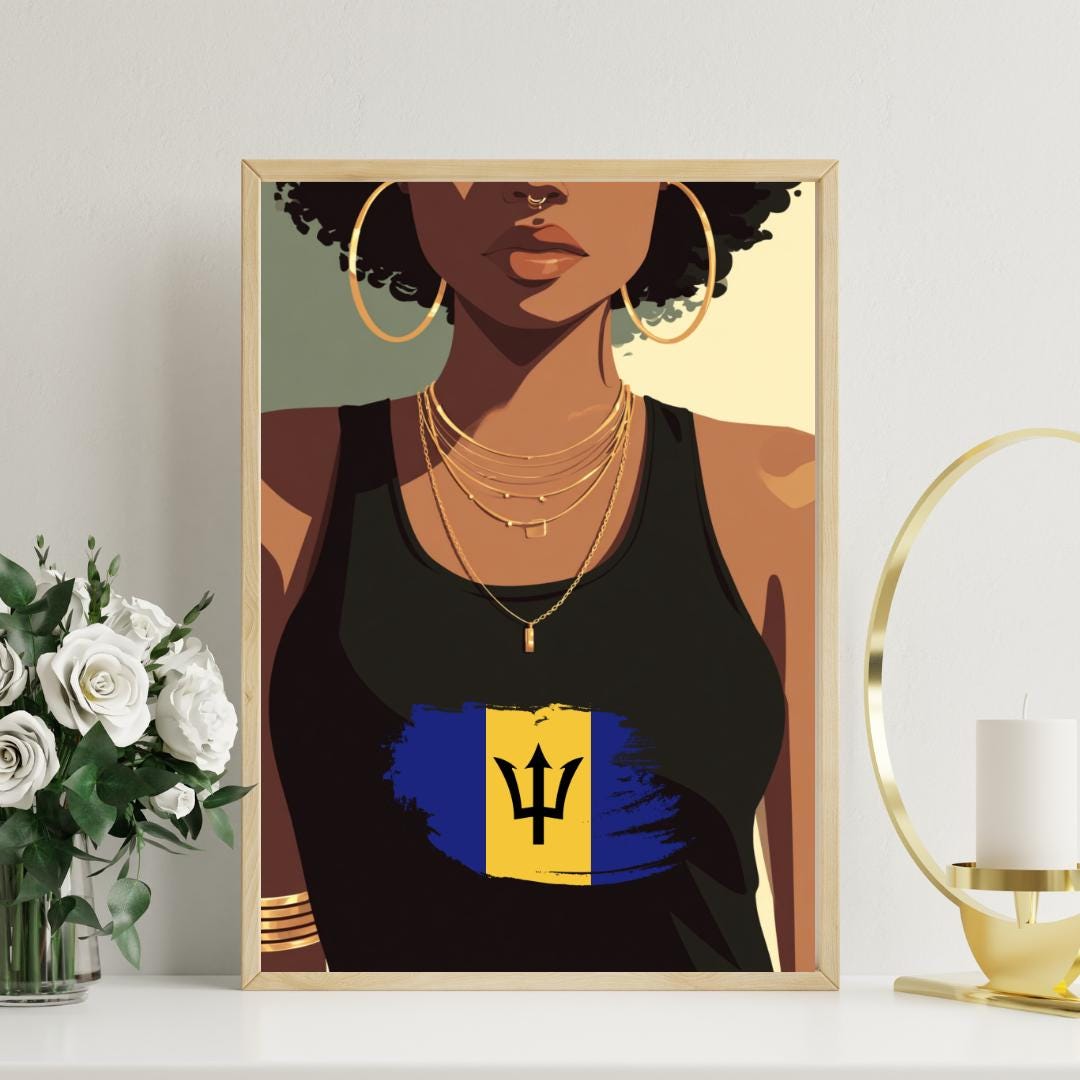 Caribbean Countries Wall Art Print