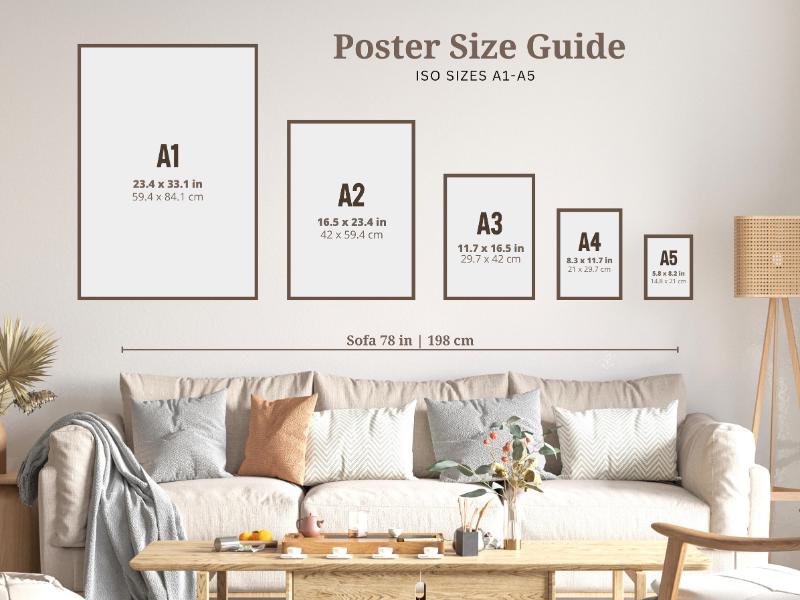 Majestic Egret Poster Wall Art Print