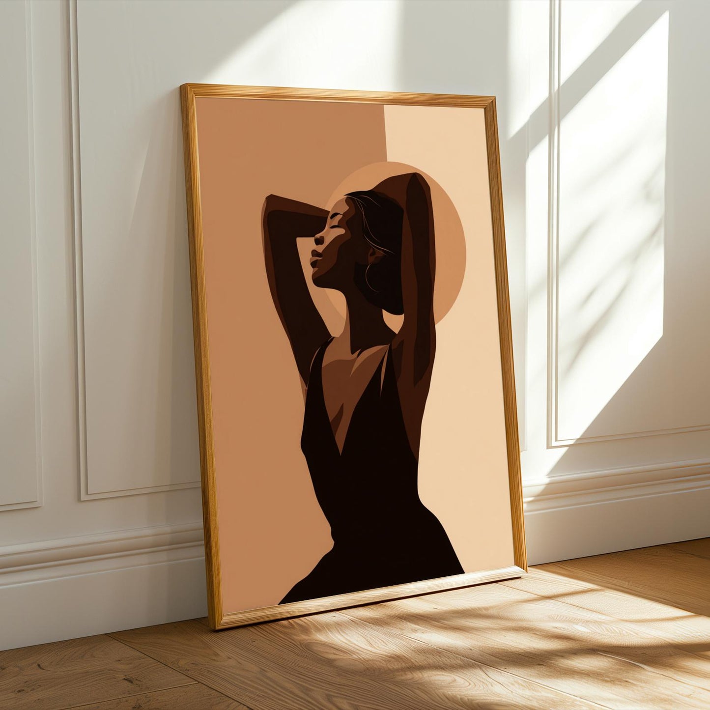 Grace Defined - Elegant Woman Wall Art Print