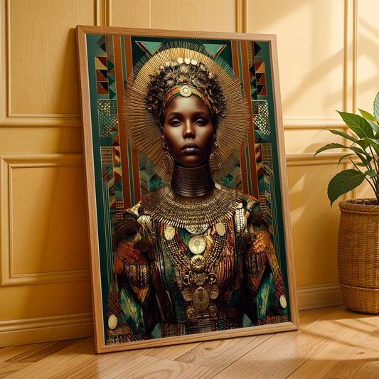 Regal Figure Art Wall Art Print Soluna Soul