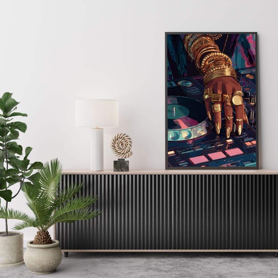 DJ Wall Art Print