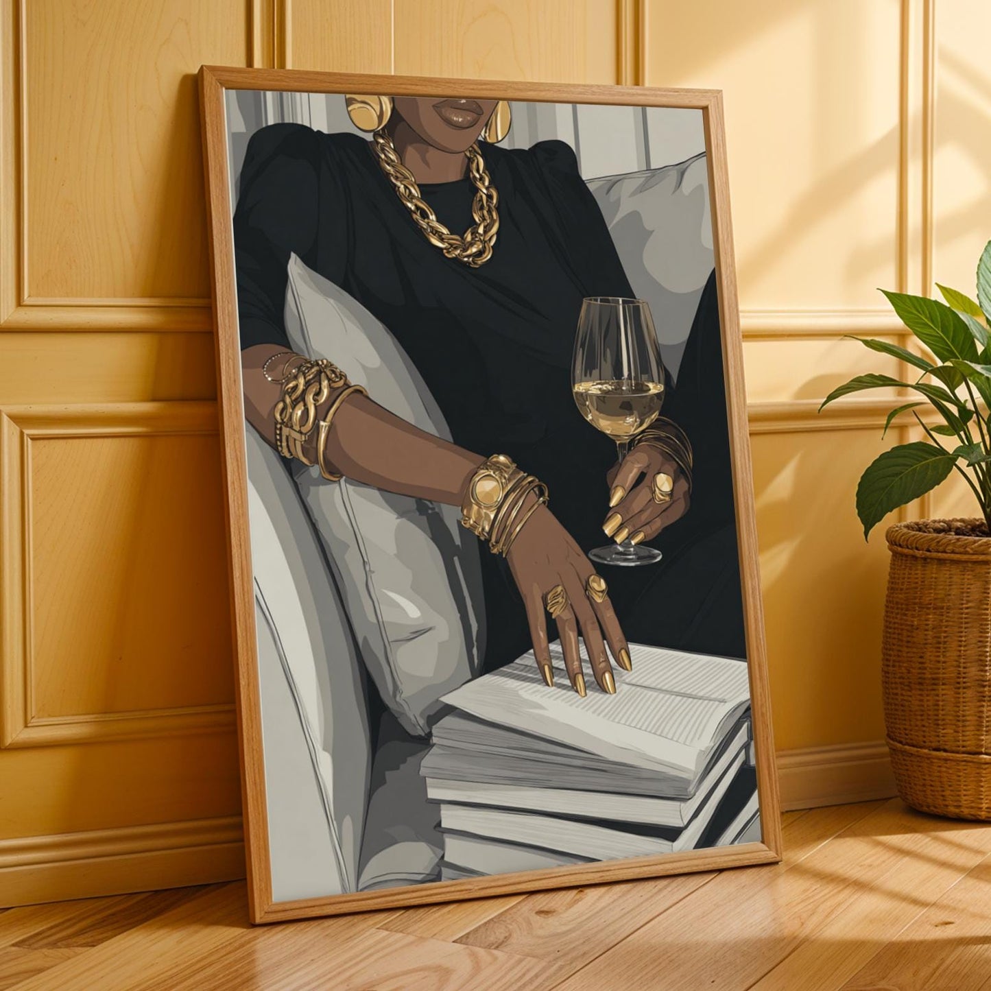 Elegance and Grace Wall Art Print