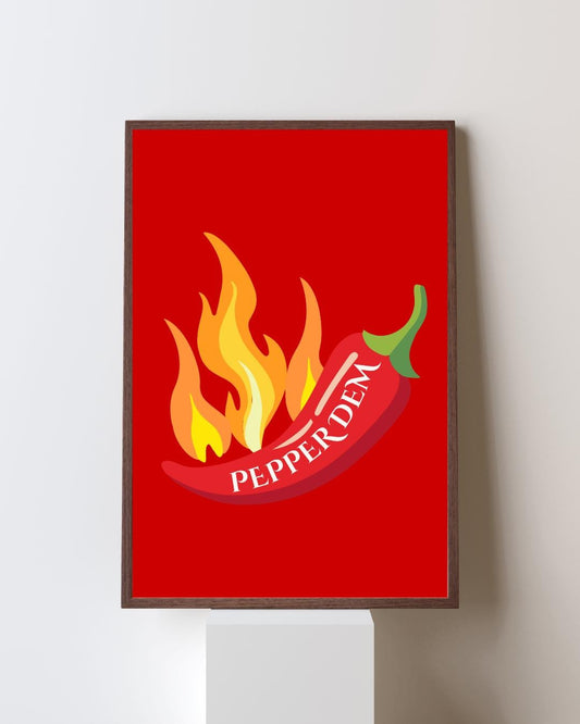 Pepper Dem Wall Art Print