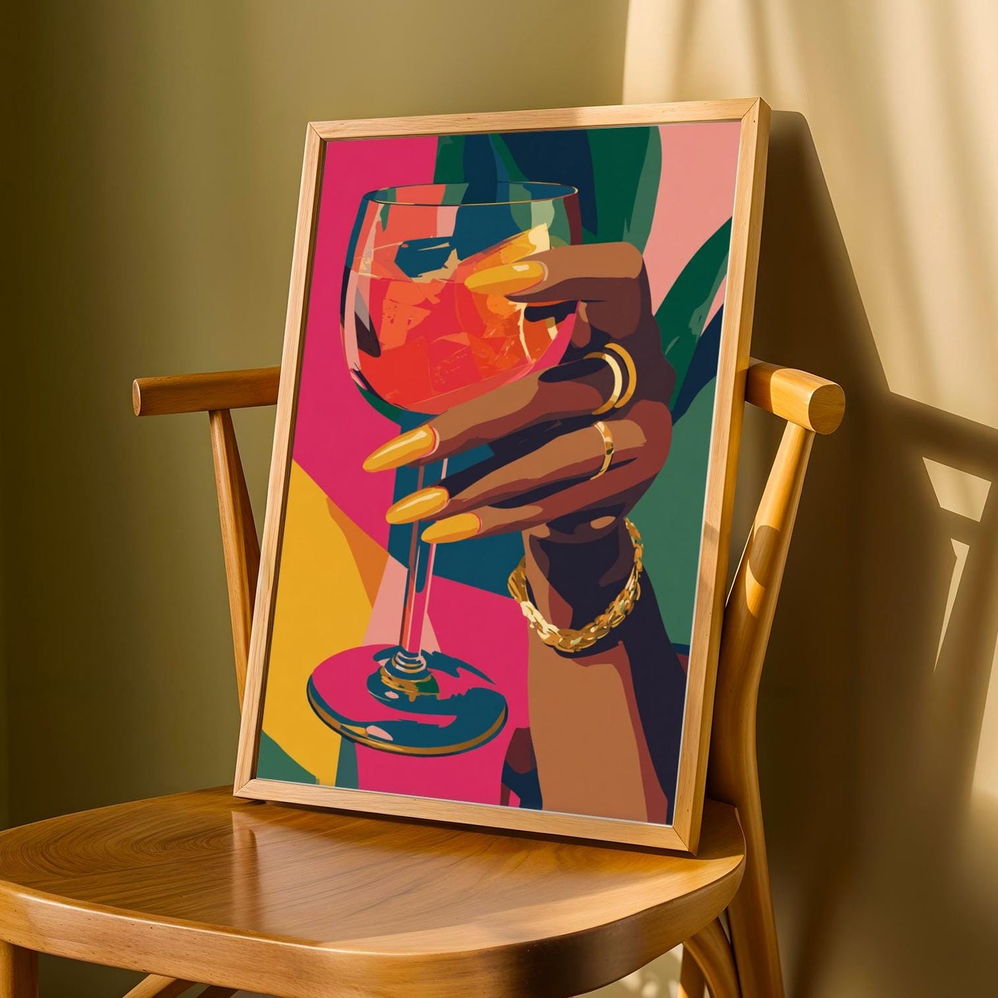 Cocktail Wall Art Print Soluna Soul