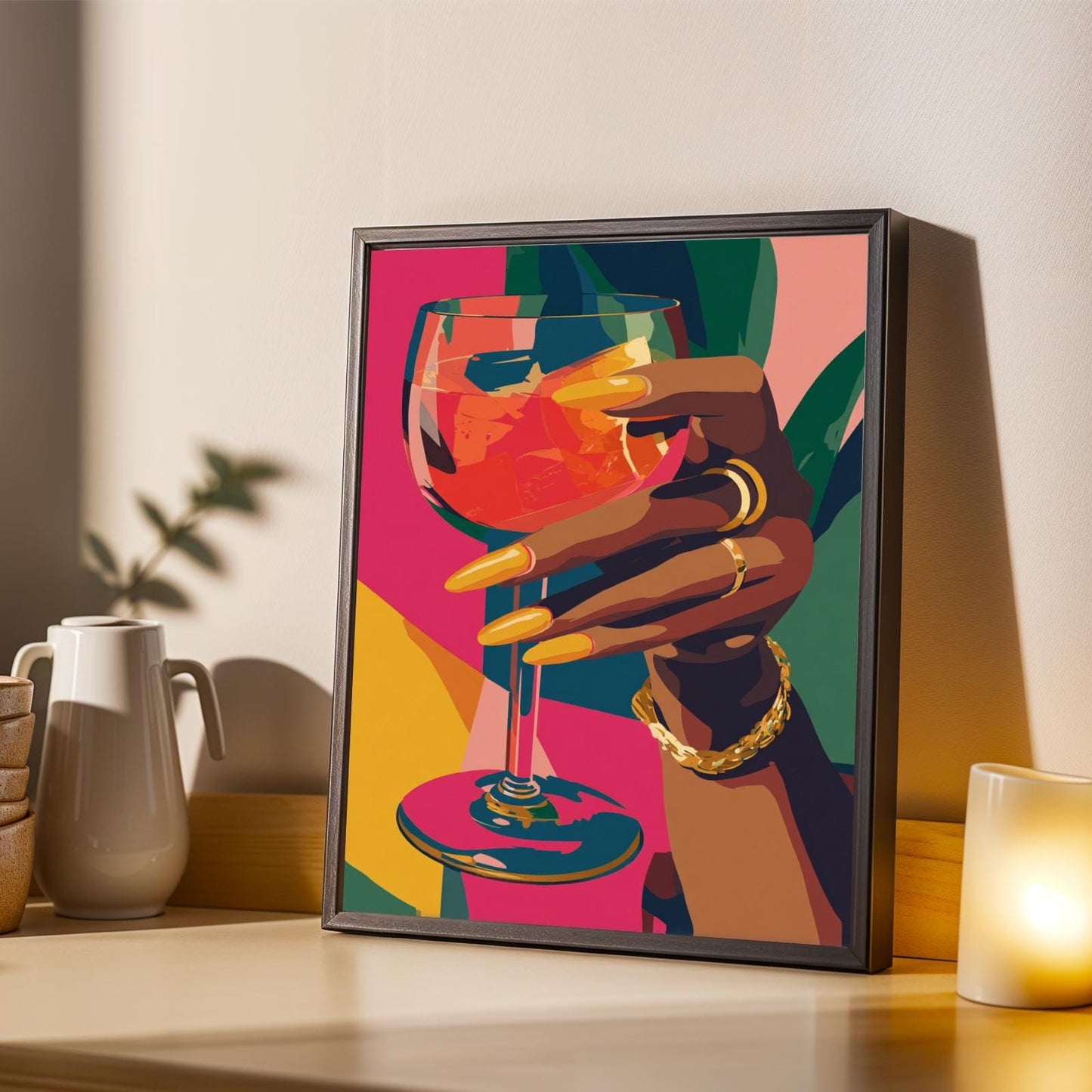 Cocktail Wall Art Print