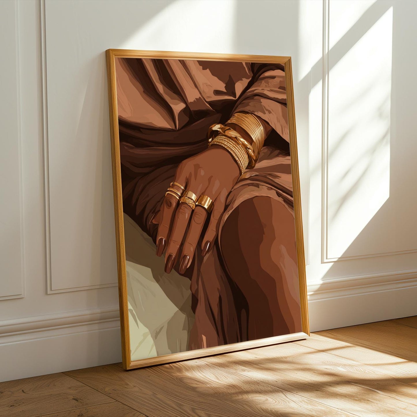 Grace Defined - Elegant Woman Wall Art Print