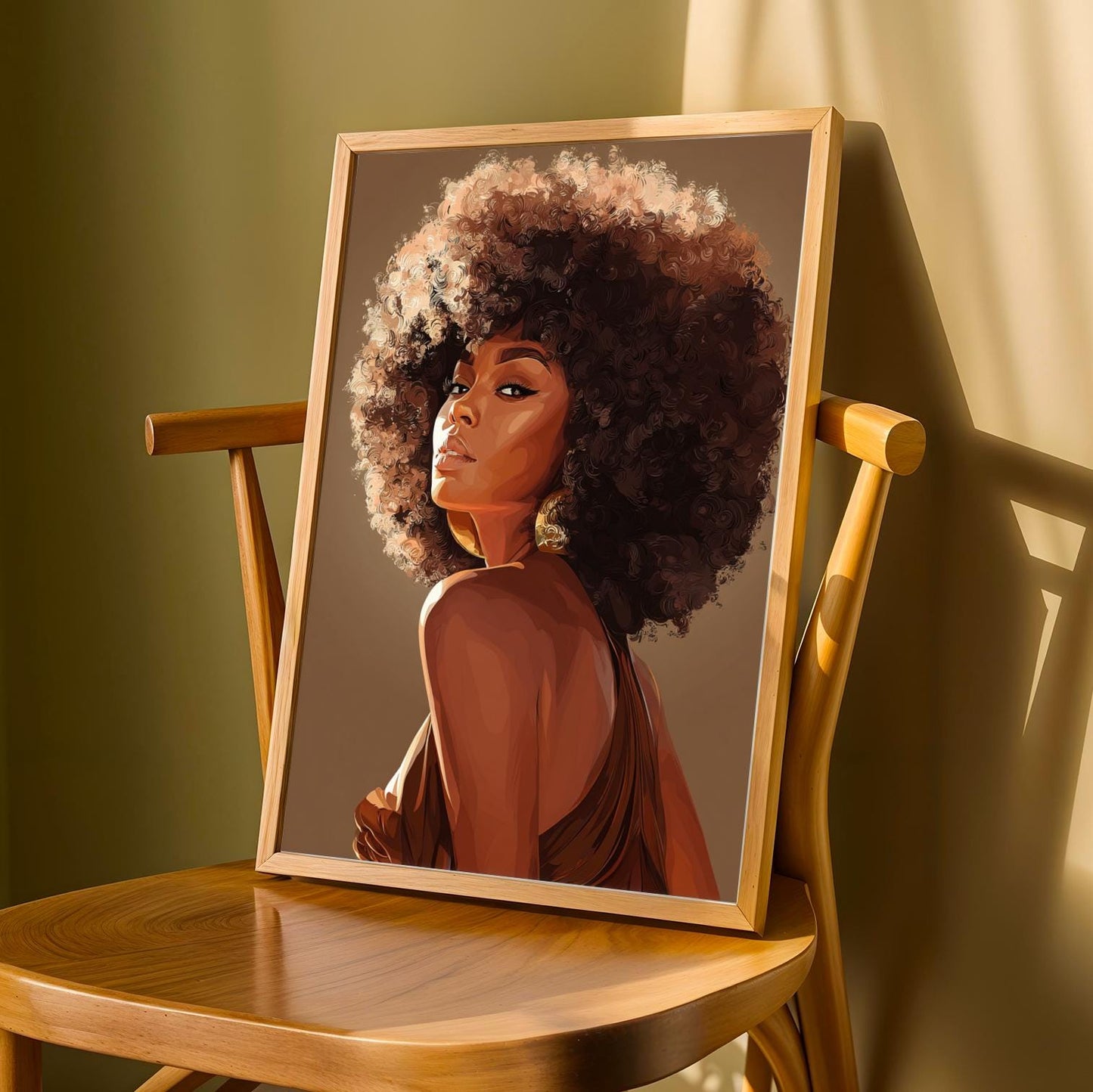 Grace Defined - Elegant Woman Wall Art Print