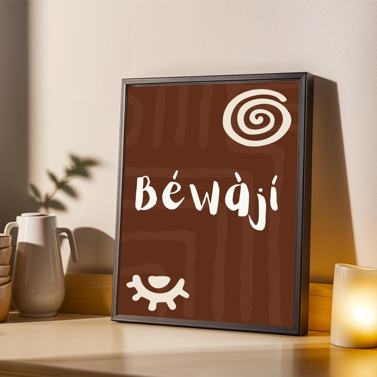 Bewaji (Arise with Beauty) Wall Art Print Soluna Soul
