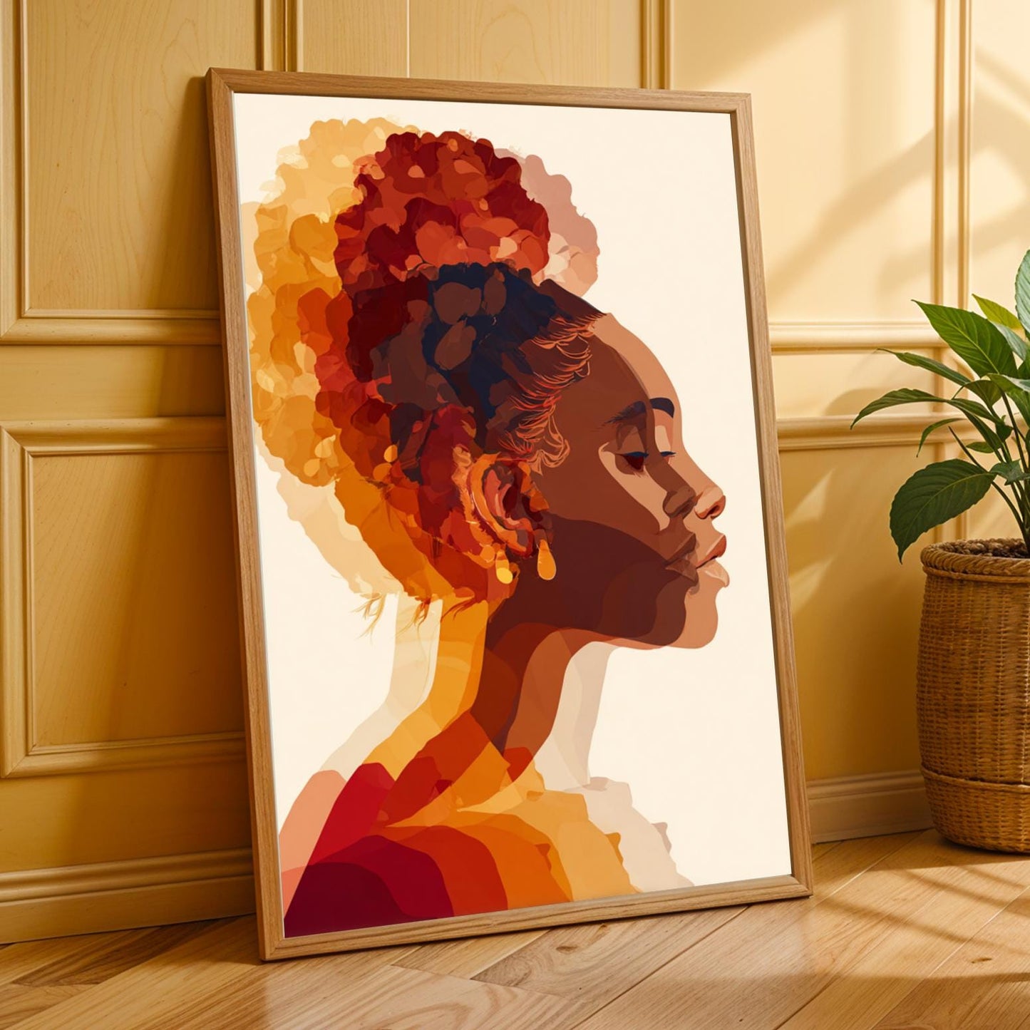 Grace Defined - Elegant Woman Wall Art Print