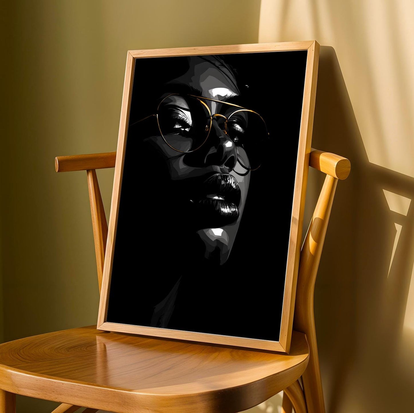 Grace Defined - Elegant Woman Wall Art Print