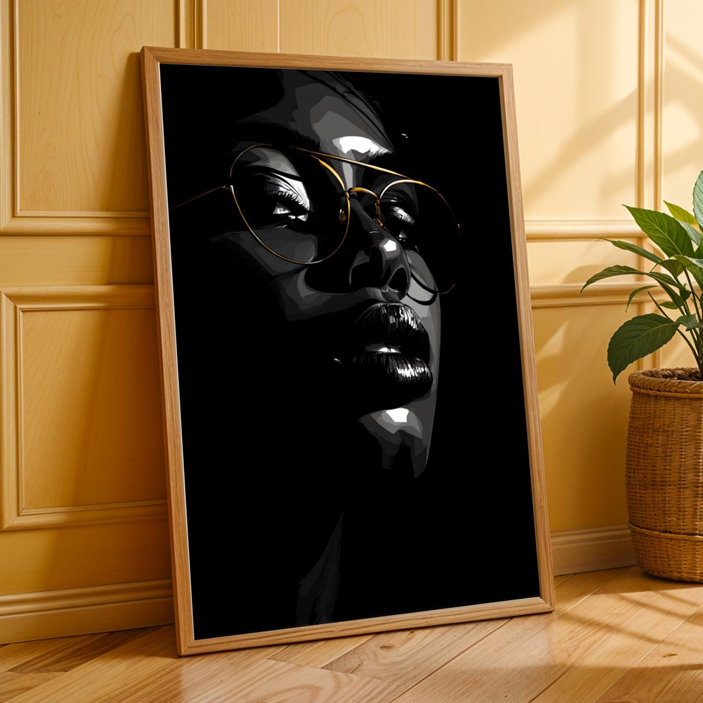 Grace Defined - Elegant Woman Wall Art Print