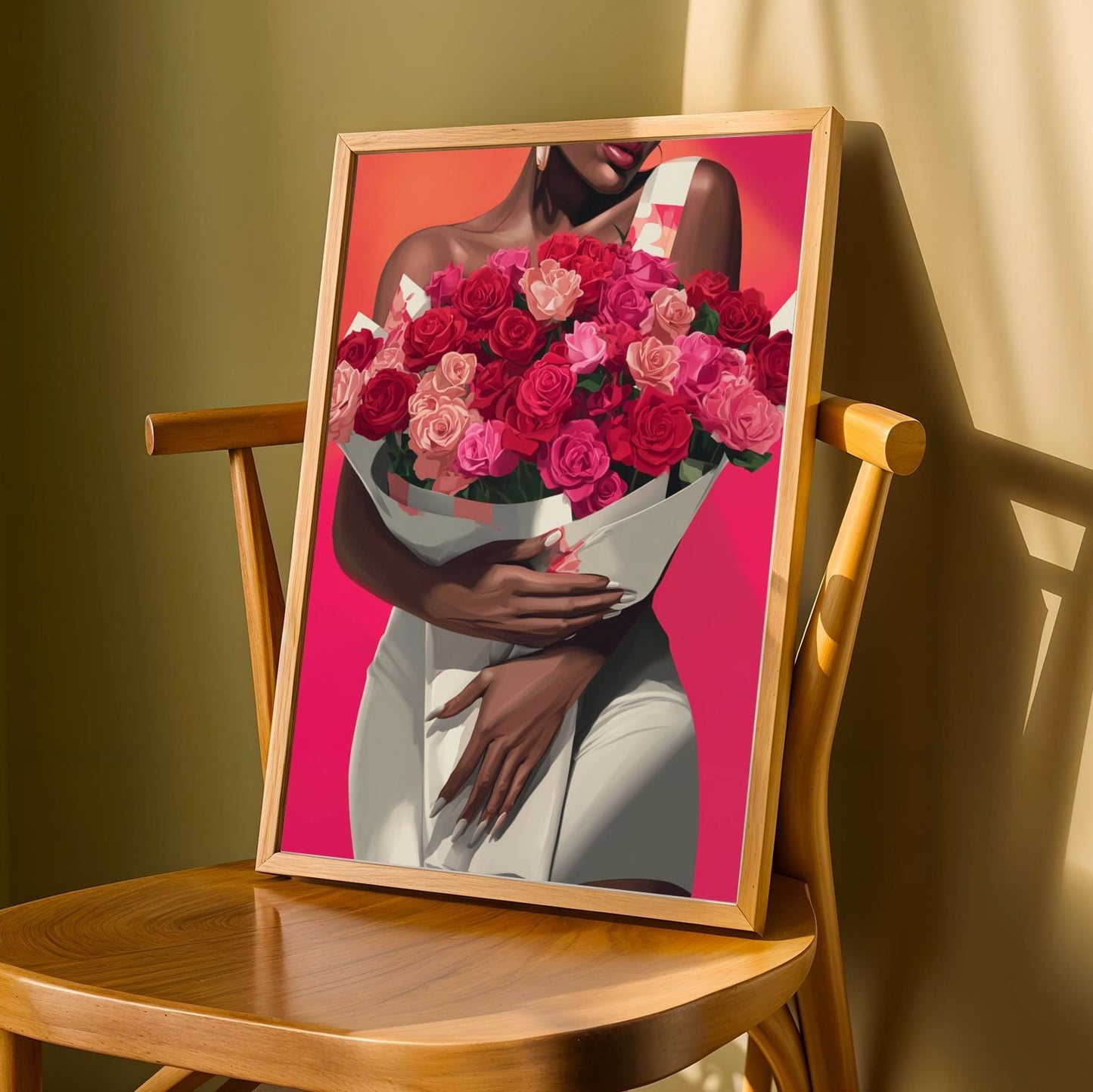 Grace Defined - Elegant Woman Wall Art Print