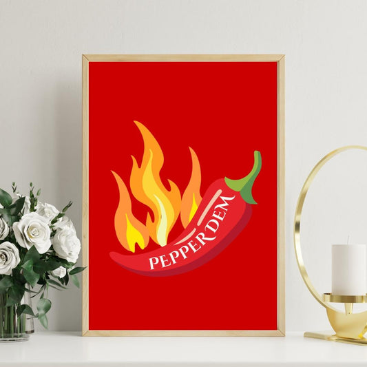 Pepper Dem Wall Art Print