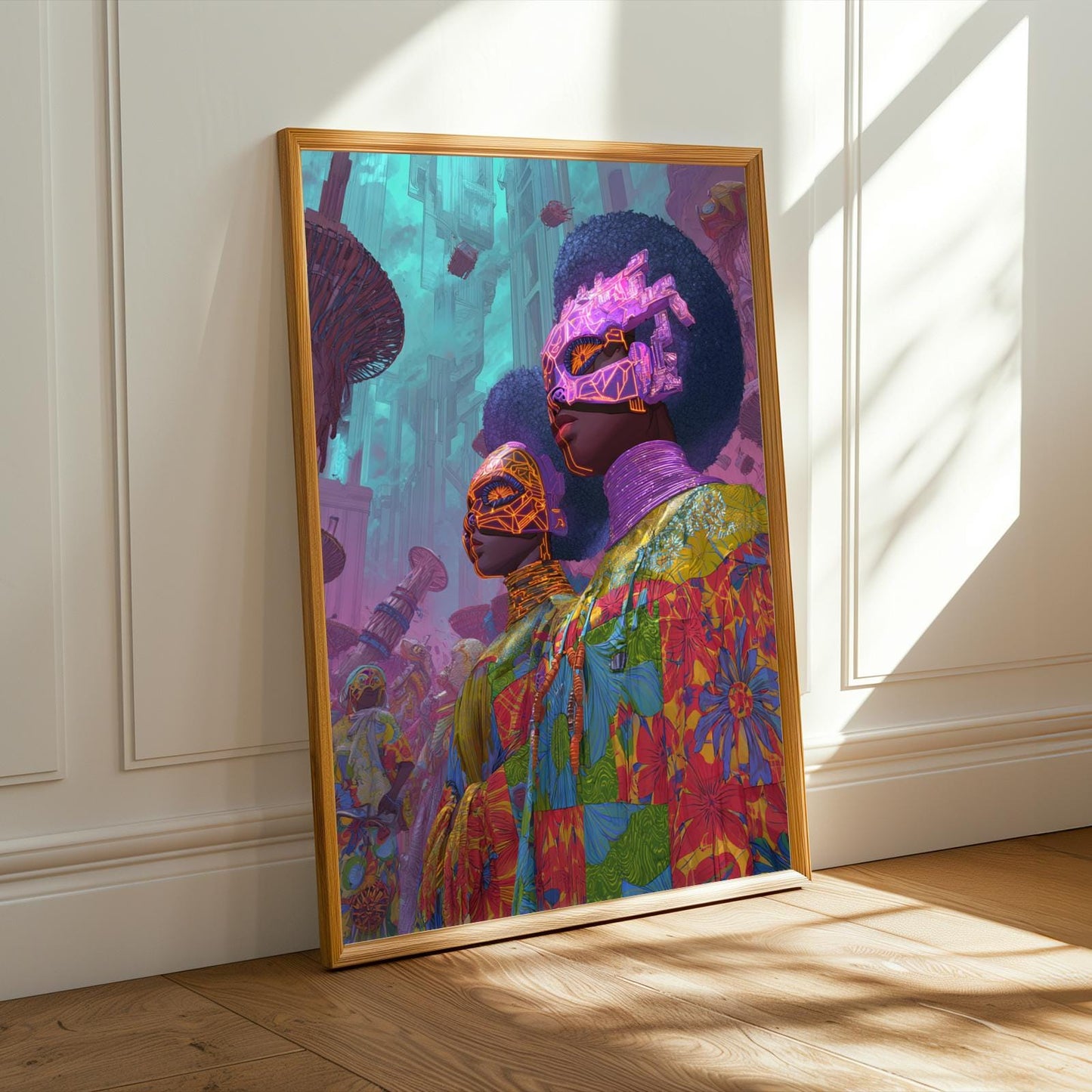 Afrofuturism Wall Art Print