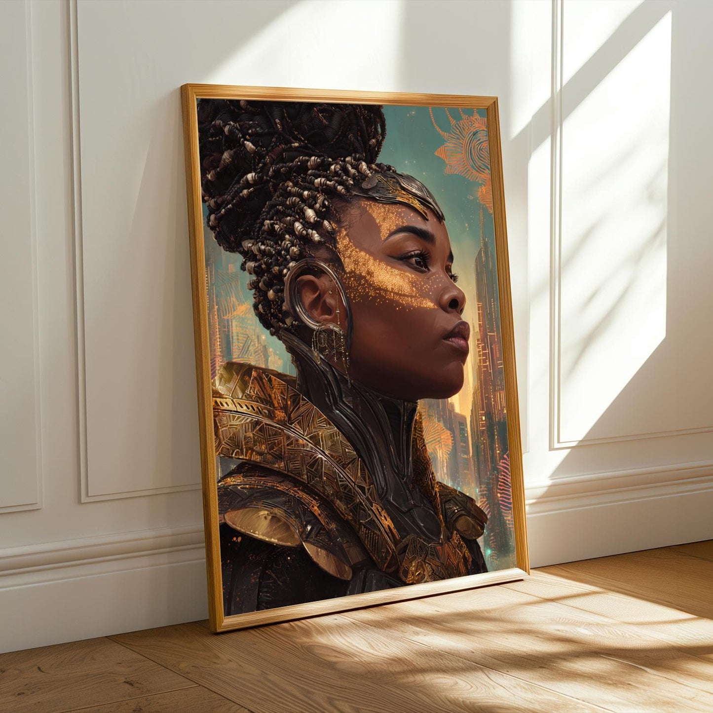 Afrofuturism Wall Art Print