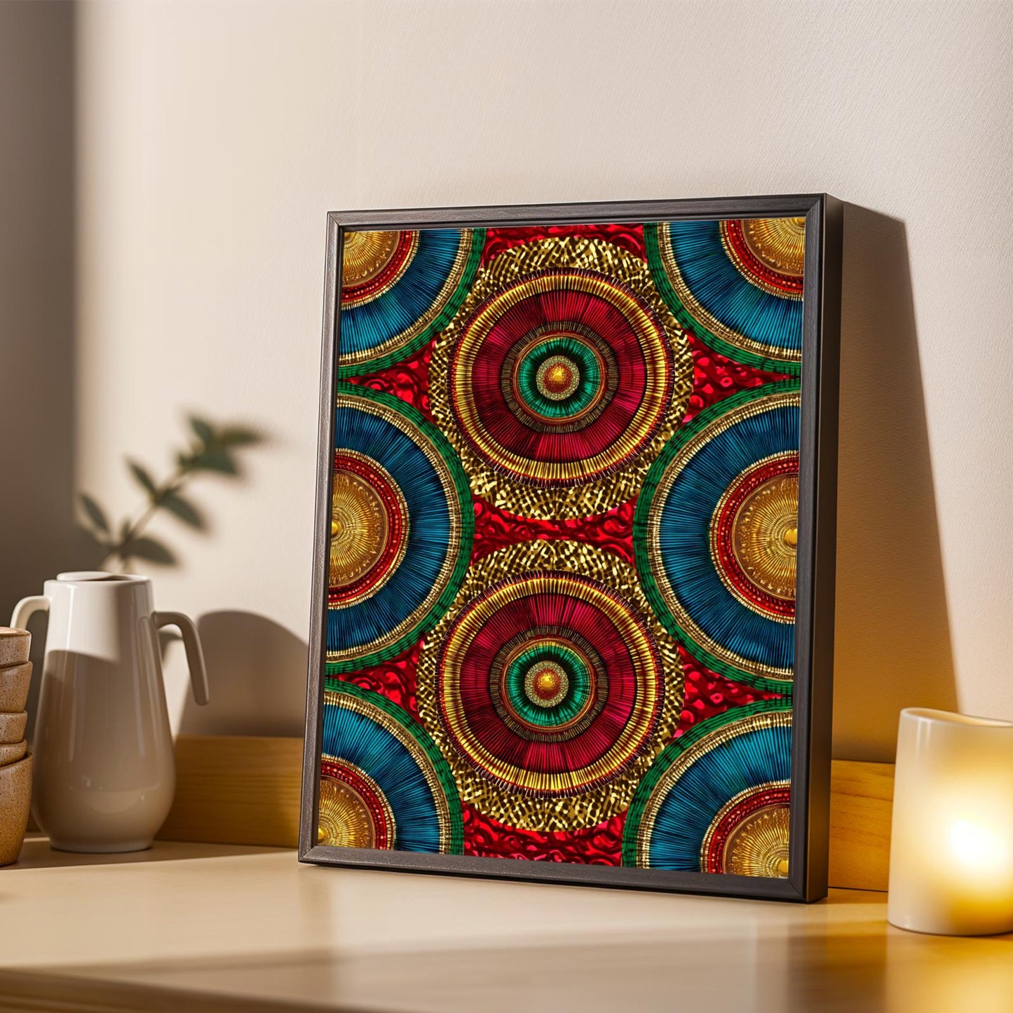 Abstract Wall Art Print Soluna Soul