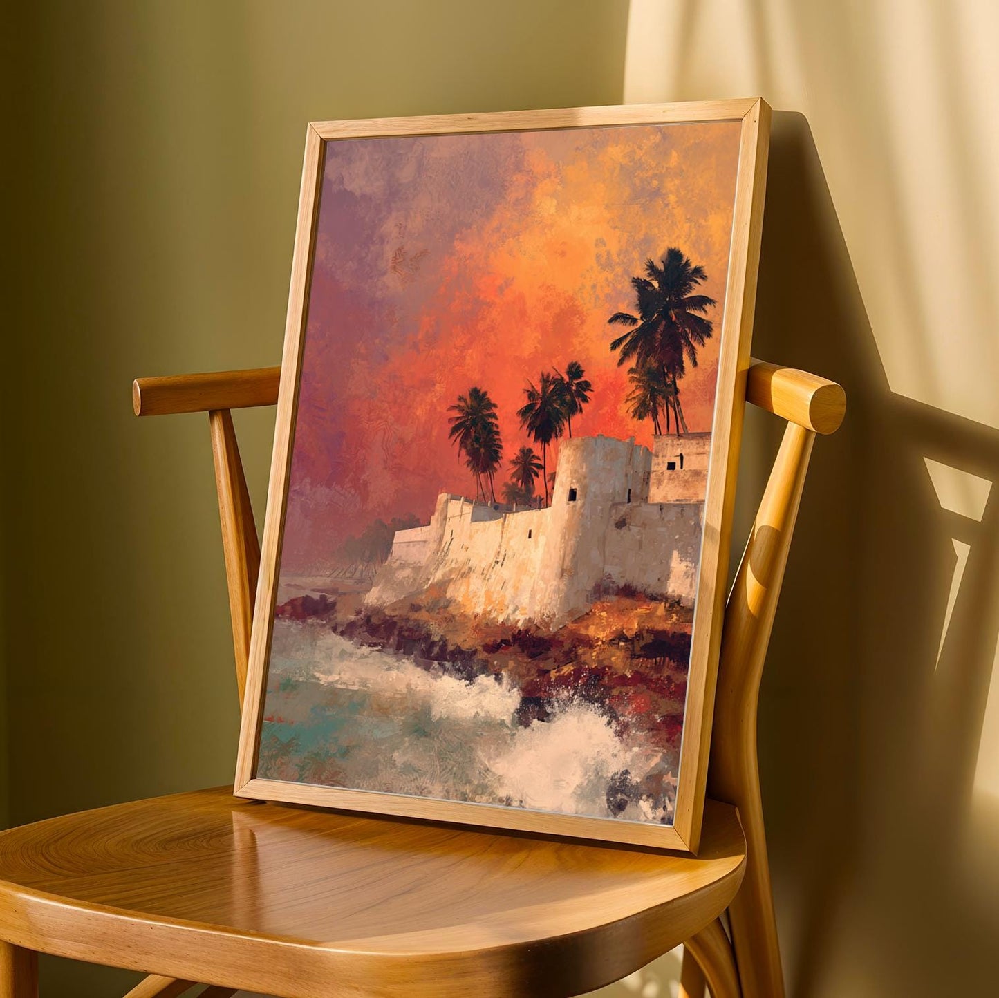 Cape Coast Reimagined Wall Art Print