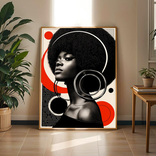 Beauty of a Woman Wall Art Print Soluna Soul