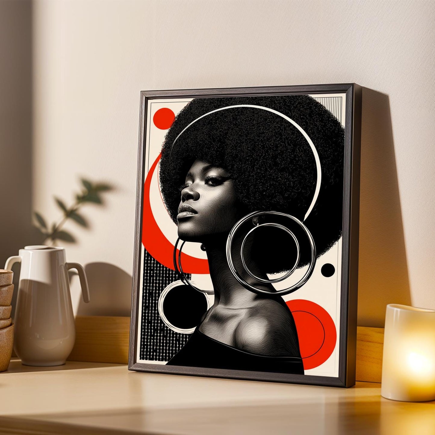 Beauty of a Woman Wall Art Print Soluna Soul