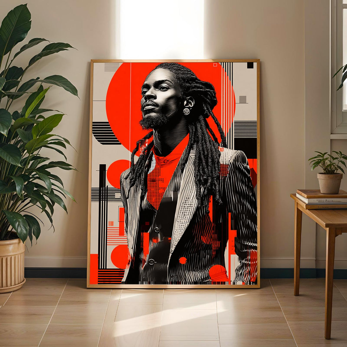 Stength of a Man Wall Art Print Soluna Soul