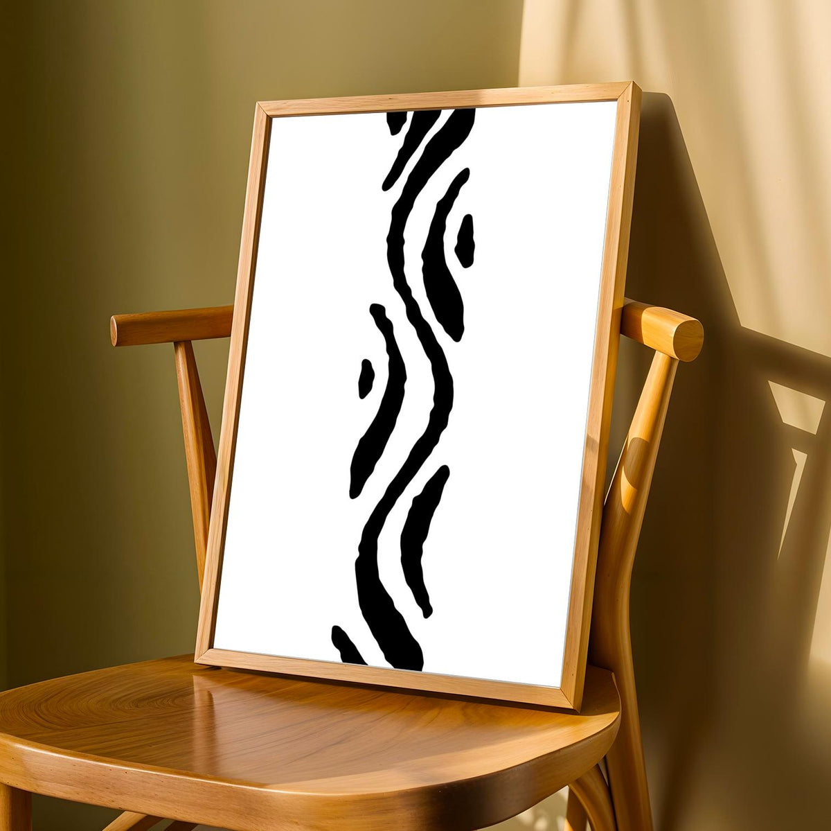 Abstract Geometric Wall Art Print Soluna Soul