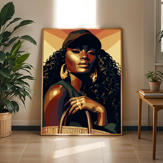 Bold and Beautiful Wall Art Print Soluna Soul