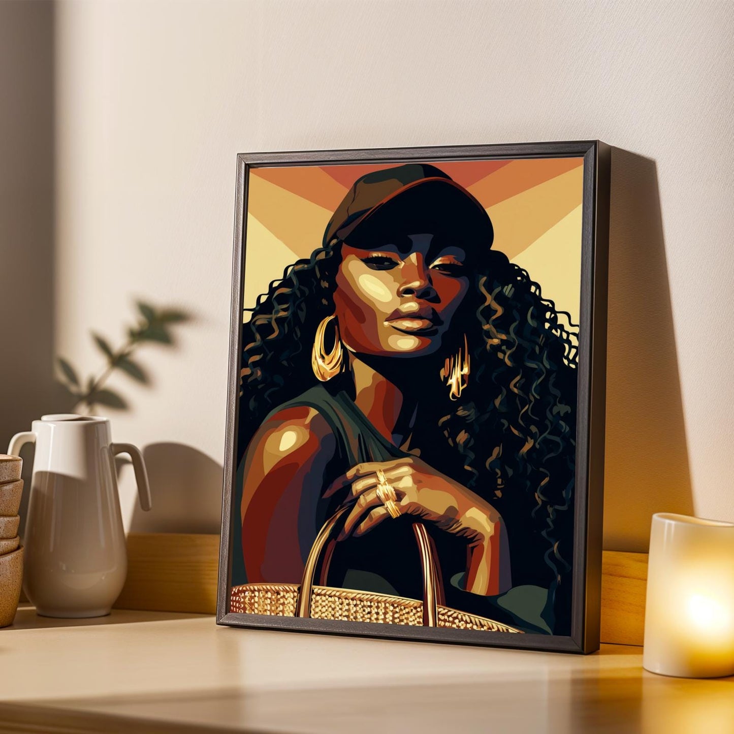 Bold and Beautiful Wall Art Print Soluna Soul