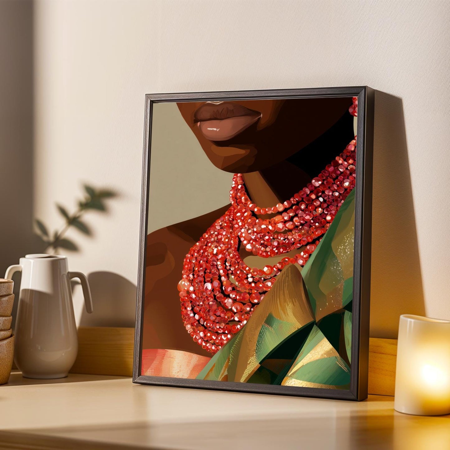 "Owambe" Series Wall Art Print