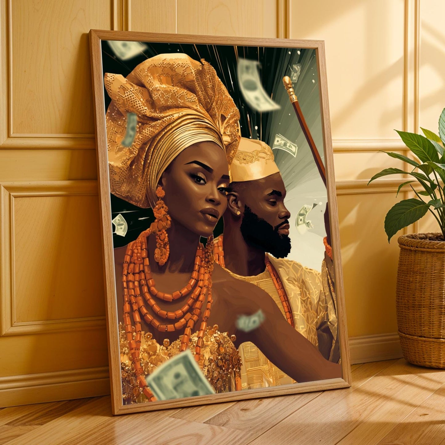 "Owambe" Series Wall Art Print