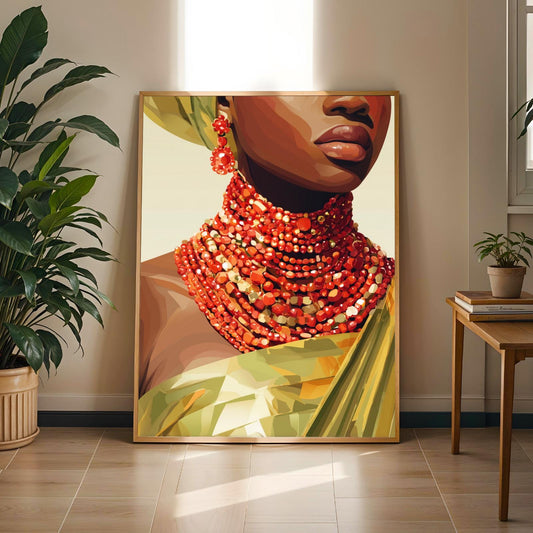 "Owambe" Series Wall Art Print Soluna Soul