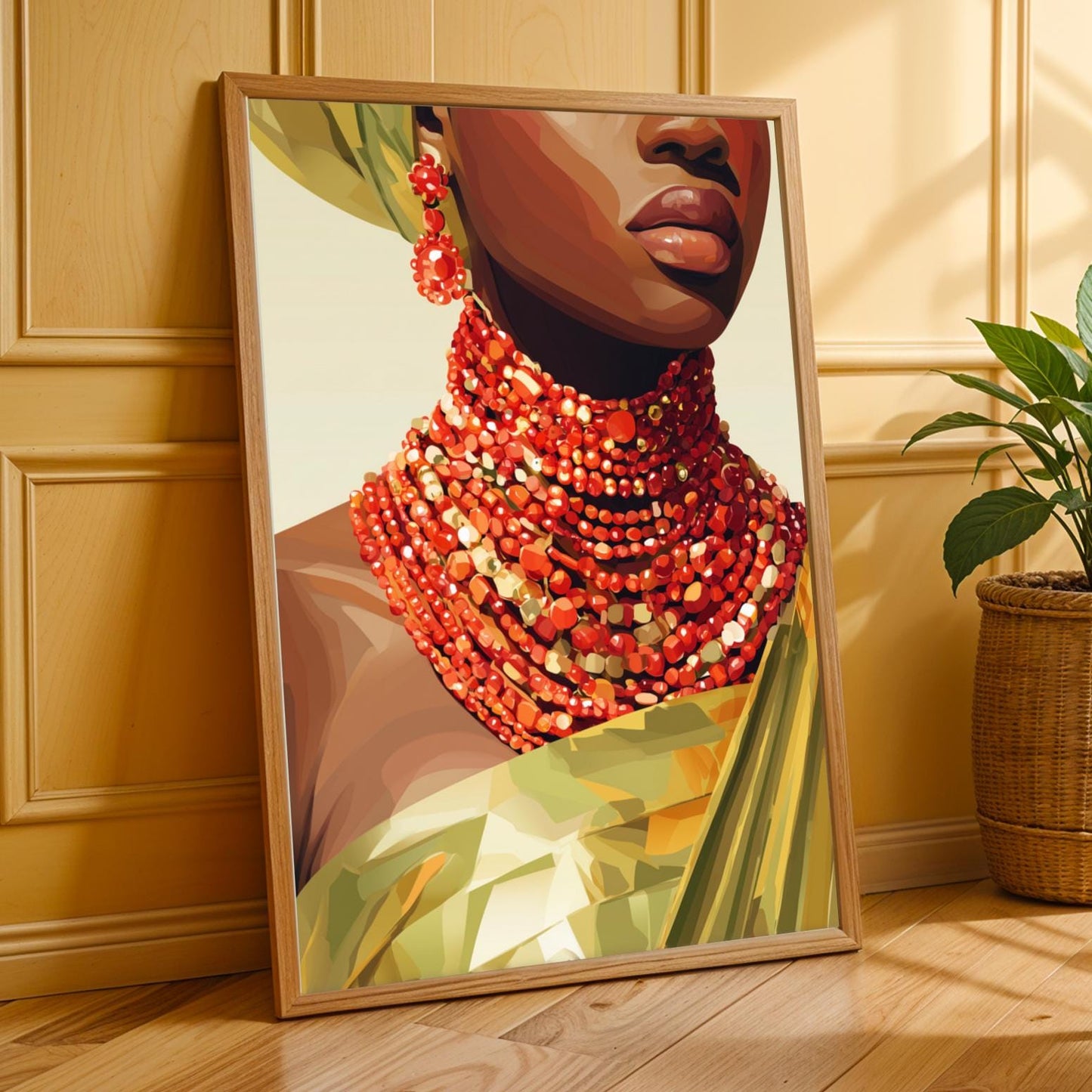 "Owambe" Series Wall Art Print