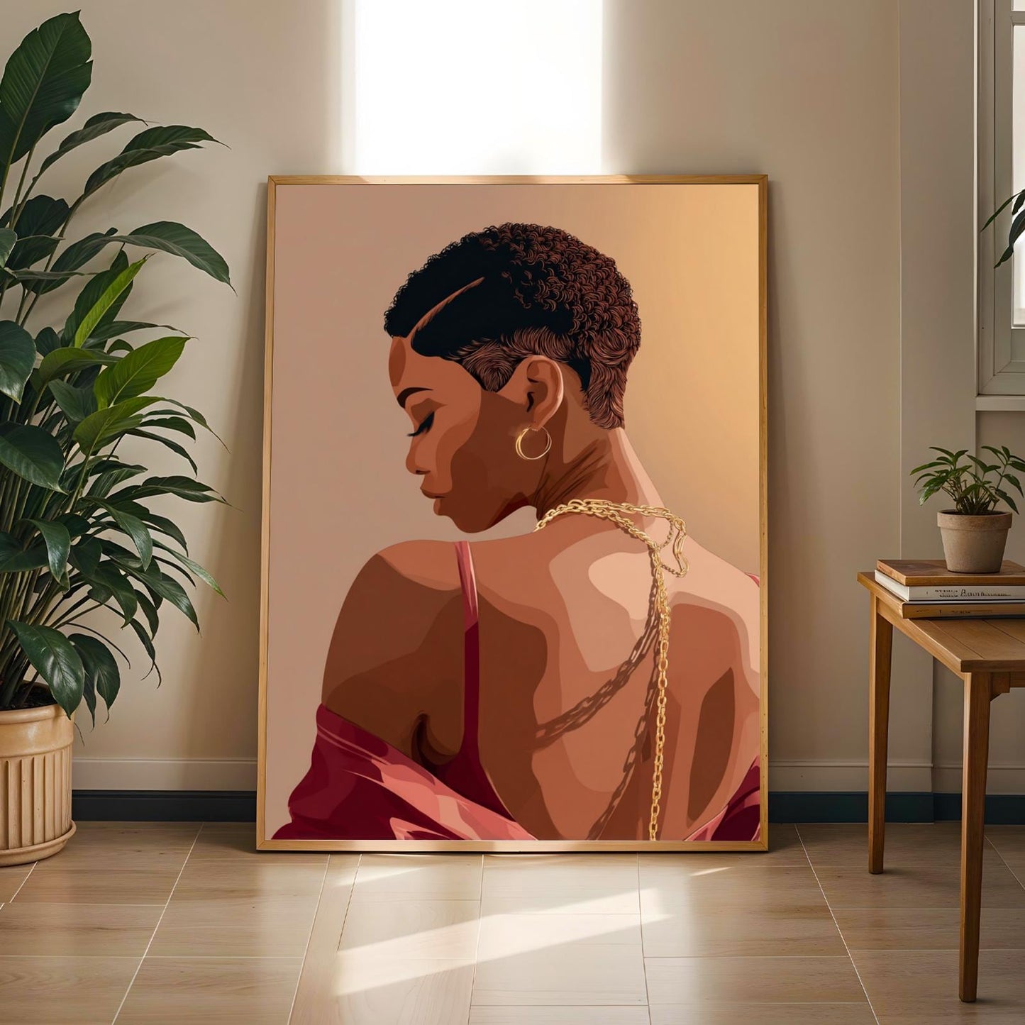 Grace Defined - Elegant Woman Wall Art Print